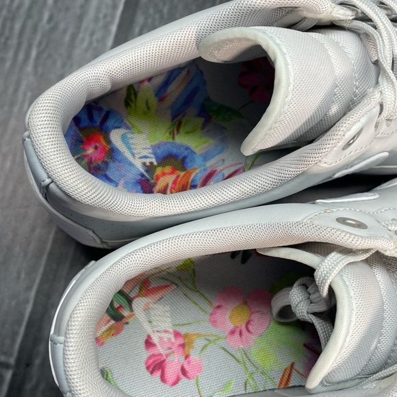 Nike Air Force 1 Jester XX Floral Print Womens 9 Platinum White AV2461-001 - Picture 10 of 16